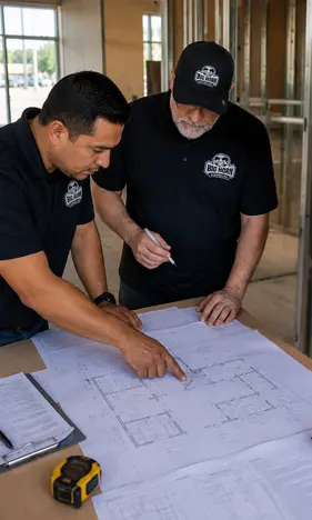 Team permit check and inspection review documentation in Clark County, NV