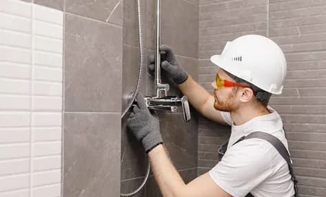 Retroactive permit plumbing and shower inspection findings in Las Vegas, NV