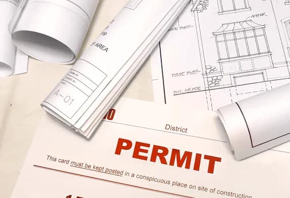 Notice of violation review meeting for unpermitted work in Las Vegas
