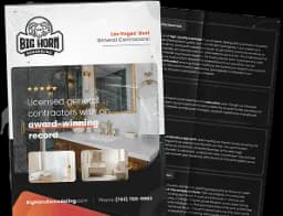 Big Horn Remodeling brochure