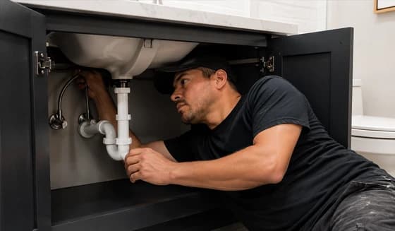 Bathroom plumbing upgrade in Henderson, NV