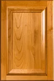 Slim shaker kitchen cabinet door