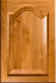 Beaded panel kitchen cabinet door