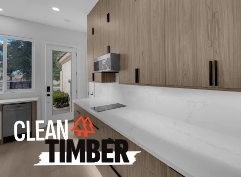 The Lakes kitchen remodel in Las Vegas with 16-foot island, Taj Mahal surfaces, appliance planning, and updated flooring