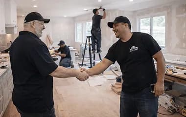 Kitchen remodel agreement and project coordination