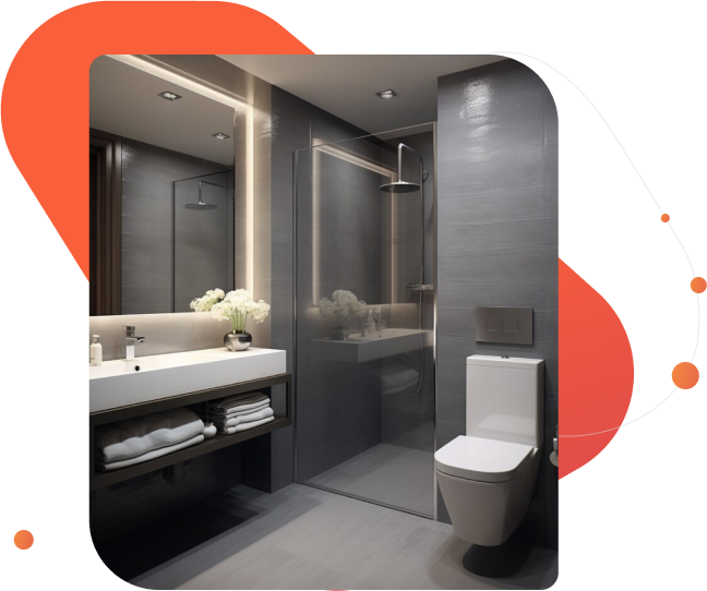 Shower that our company Remodeled